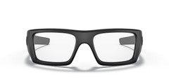 Oakley SI Industrial Det Cord Sunglasses OO9253-07 Matte Black W/ Clear Lens