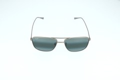 Maui Jim Mikioi Mtte Titanium Neutral Grey Rect Pol Sunglasses 54-16-140