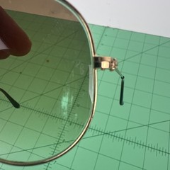 Ray-Ban RB3025 Aviator Sunglasses Gold Frame Light Brown Lens 58mm Frames Only