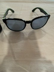 REVO SUNGLASSES KASHI RE 1028 BLACK AND GREEN