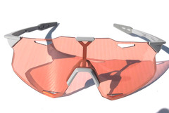 100% Percent HYPERCRAFT Matte Stone Grey HiPER Coral Lens Sunglass 60000-00005