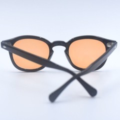 New Men glasses Women classic black glasses amber sunglasses Johnny Depp glasses