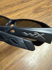 Wiley X Gravity Wrap Sunglasses Black Frame Gray Tinted Lenses WX Z87-2+