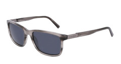 NEW Nautica N6253S 031 Polarized Grey Horn Sunglasses with Grey Lenses