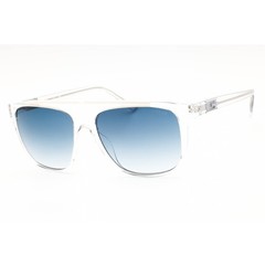 Guess Men’s Sunglasses Clear Injected Propionate Full Rim Frame GU00123 26W