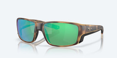 NEW Costa Del Mar Tuna Alley PRO Tortoise / Green Mirror POLARIZED Glass 580G