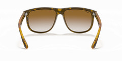 Ray-Ban Boyfriend Polished Light Havana/Light Brown Gradient 60 mm Sunglasses