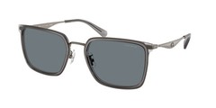 COACH HC7171 945755 Cw226 Gunmetal Grey Grey Solid 56 mm Men’s Sunglasses