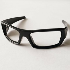 Oakley Gascan Matte Black Gunmetal Icons Replacement Frame Only Authentic OO9014