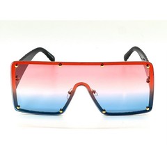 SUNGLASSES MEN CELEBRITY STYLE SHIELD FANCY FLAT TOP RETRO MODERN LENTES GAFAS