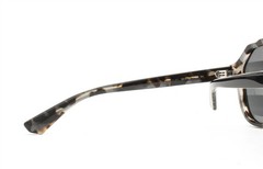 Dolce Gabbana Aviator Sunglasses Shiny Black Gray DG 4452F 3403/87 w/Pouch Read