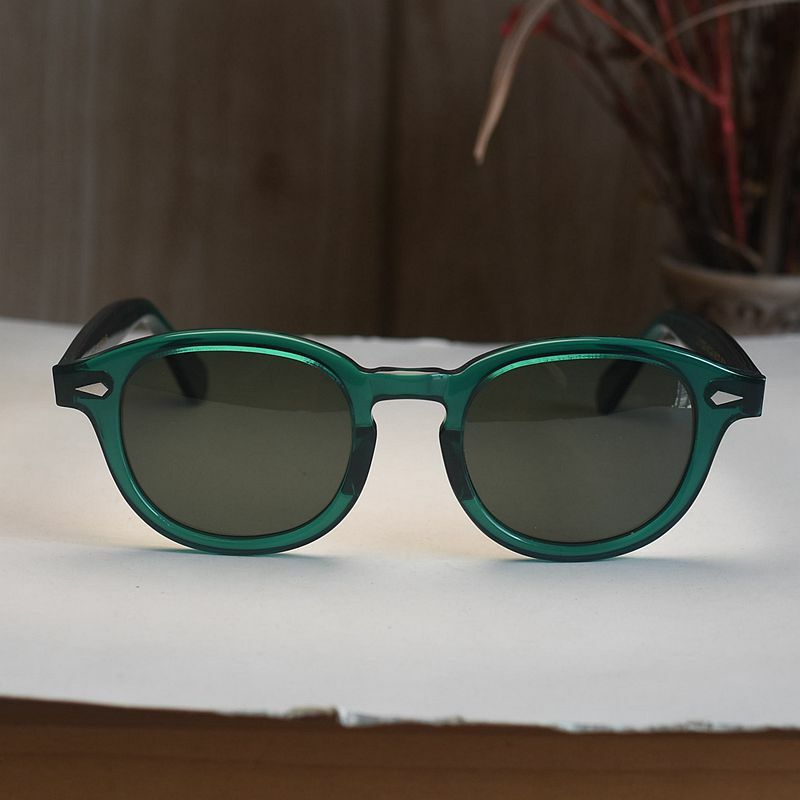 Men Green Polarized sunglasses johnny depp green glasses G15 polarized Glasses