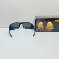 Oakley Fuel Cell OO9096 Matte Grey Ink Prizm Sapphire Blue Icon Sunglasses W/Box