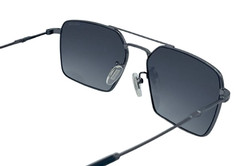 Police Men’s Sunglasses Shiny Gunmetal Aviator Full Rim