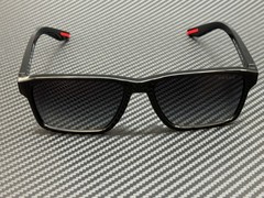 PRADA LINEA ROSSA PS 05YS 1AB09U Black Grey Gradient Men’s 58 mm Sunglasses