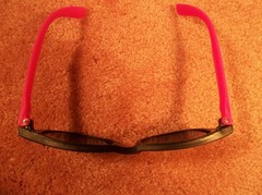 TWO PAIR ADULT UNITED STATES SECRET SERVICE NAME MARKED & USSS LOGOED SUNGLASSES