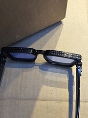 Louis Vuitton 1.1 Millionaire Unisex Sunglasses Black, Designed by Virgil
