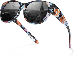Fit Over Sunglasses for Women Polarized UV400 Oversized Shades CTS5779-2M