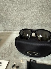 Oakley Flak 2.0 XL OO9188-7259 Men’s Polished Black Sports Sunglasses Half Rim