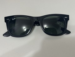 Rayban Wayfarer Black RB2140 Standard 50mm G15 Lens