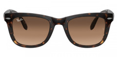 Ray-Ban Wayfarer Folding Classic Havana Brown Lens Sunglasses RB4105 710/51 50