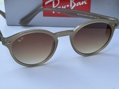 NEW Ray-Ban RB2180 6166/13 Polished Light Brown / Gradient Brown Sunglasses 49mm