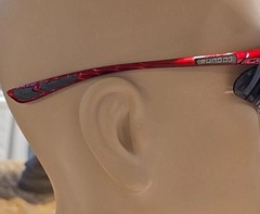 Sundog Sunglasses Red F3-STINGER Polycarbonate Ultra Flex. Preowned