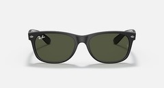 RAY-BAN NEW WAYFARER 6462/31 FRAME LENSES G-15 GREEN- SIZE 58/18 – MATTE BLACK
