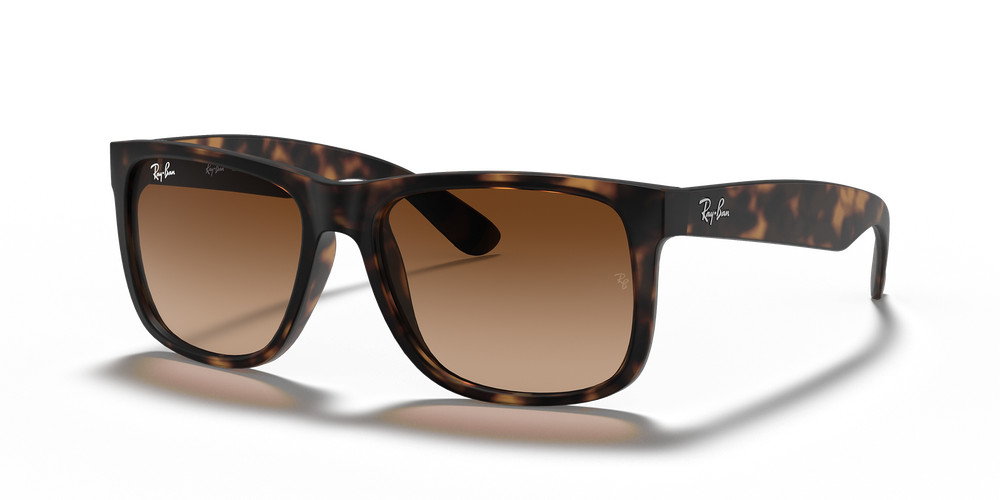 Ray-Ban Justin Classic Havana/Brown Gradient 54 mm Sunglasses RB4165 710/13