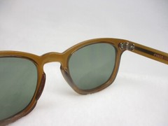 Pentax Hoya Sunglasses 60’s Style Horn Rim Hipster Custom Honey G15 48 Medium