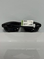 Wiley X Brick 855 Climate Control Crystal Metallic, Grey Silver Flash Sunglasses