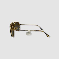 Tom Ford TF1071 30F Men’s Gold Leon Metal Aviator Sunglasses 62-12-140