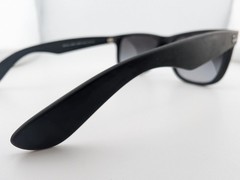 Ray-Ban Sunglasses, Polarized Lenses, Justin RB 4165 622/T3 3P Black, 54-16-145