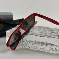 New In Box – Ray-Ban Wayfarer RB2140 Black Red Sunglasses Full Set