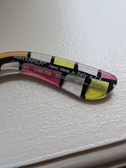 Ray-Ban RB2410 Wayfarer Special Series #6 Rare Striped Frame
