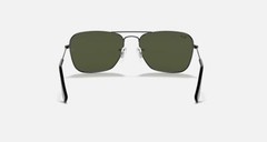 Ray-Ban Caravan Polished Gunmetal / G-15 Green 55 mm Sunglasses RB3136 004 55-15