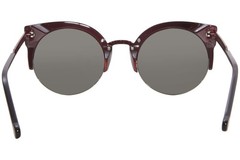 RetroSuperFuture Lucia OFW/R Sunglasses Women’s Purple/Solid Grey Lenses 52mm