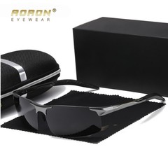 Aluminum HD Polarized Photochromic Sunglasses Men Driving Sport Outdoor Glasses