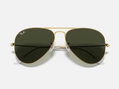 Ray-Ban RB3025 58mm Aviator Classic Gold Metal Sunglasses