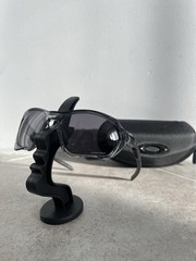 Oakley Plazma Grey Smoke Sport Polarized Road Bike Sunglass