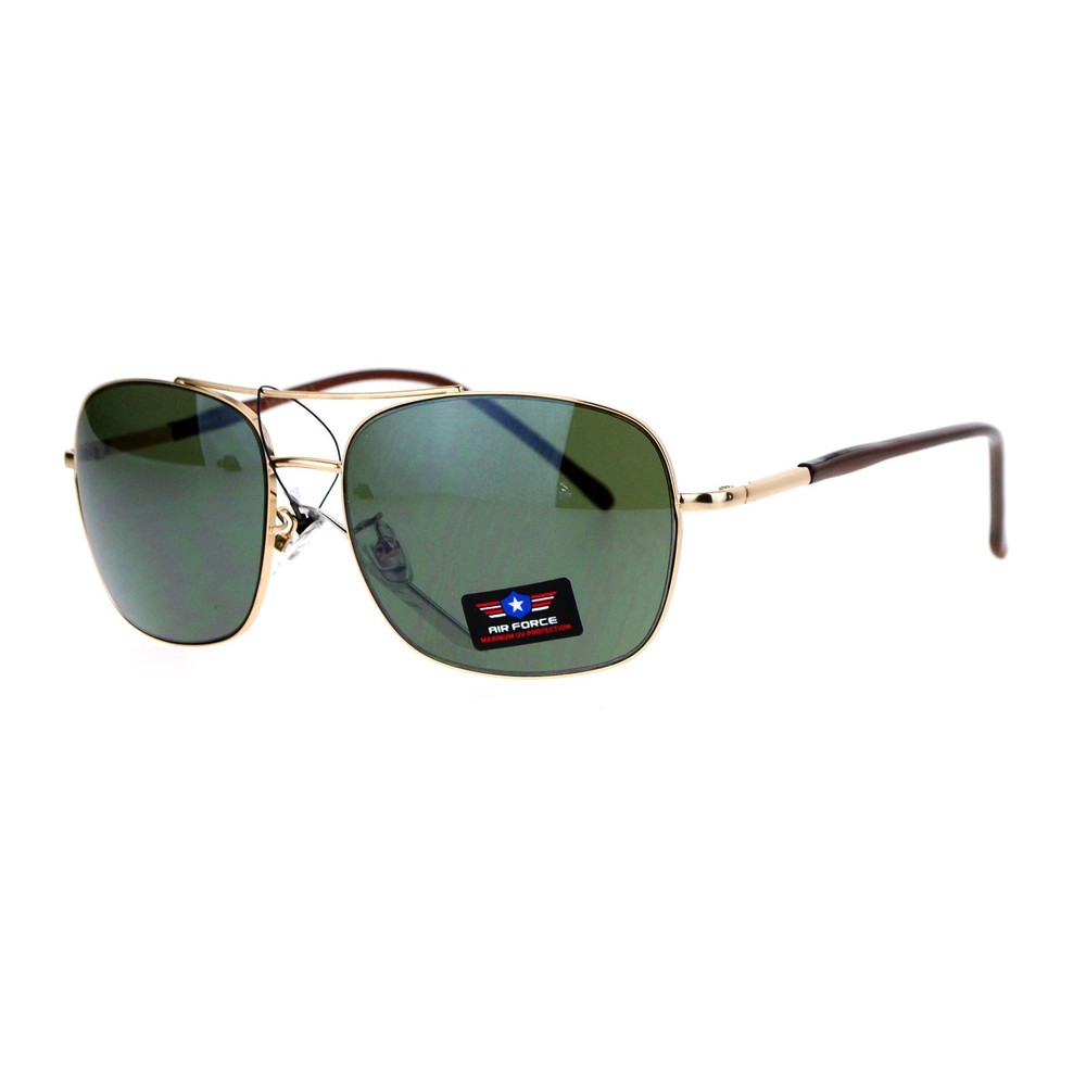Air Force Fashion Sunglasses Square Navigator Unisex Designer Shades UV400
