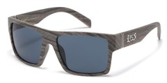 LOCS Sunglasses Wood Finish Retro Style Plastic Frame Mirror Lenses Sport Men.