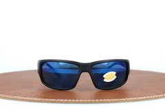 Costa Fantail Black Rectangle Polarized Sunglasses 59-14-127