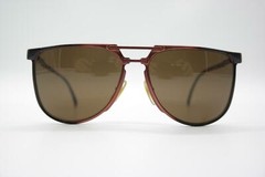 Vintage Laura Biagiotti T 401 Alutanium Copper Oval Sunglasses
