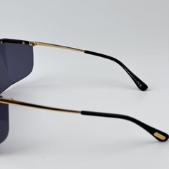Tom Ford Men Sunglasses Gold Grey Irregular FT0980/S 30A PAVLOS-02 BRAND NEW