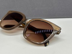 Maje Sunglasses Women Brown Large Lens Round Square NP:175€