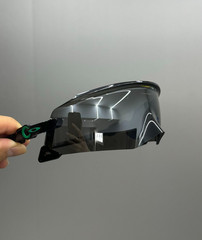 Oakley Kato Sunglasses OO9455M Polished Black Frame PRIZM Silver Mirror Lens