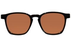 RetroSuperFuture Unico-VT1 SP18 Sunglasses Black/Brown Lenses Square Shape 50mm