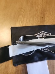 Marcolin Harley-Davidson Aviator Style Smoked Lens Sunglasse with Branded Cloth