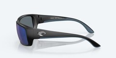 Costa Del Mar Fantail Matte Black / Blue Mirror 580P Polarized 59 mm Sunglasses